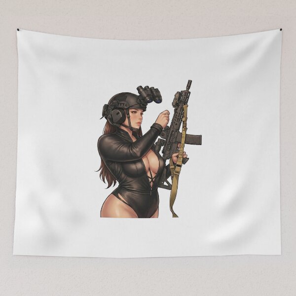 Item preview, Tactical NVG Girl - Night Operations Aesthetic designed and sold by RAWLIFEGRAPHIC.