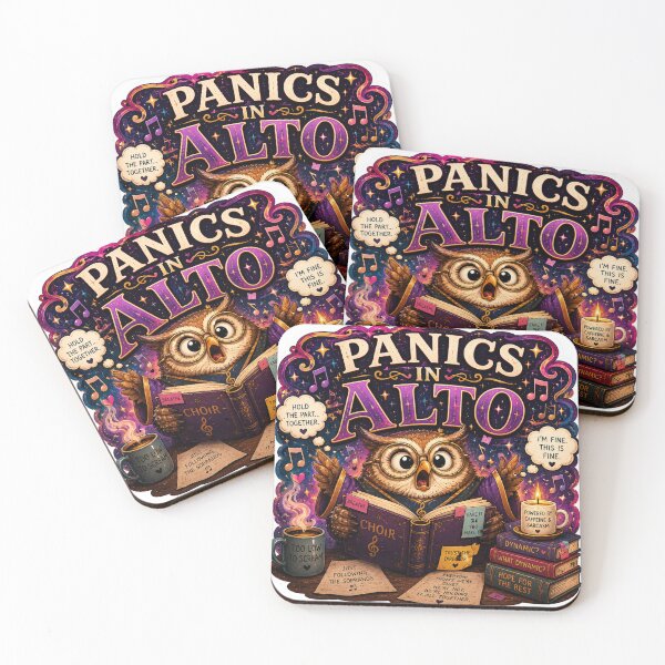 Item preview, The Alto Owl designed and sold by Candlelit Catastrophes.