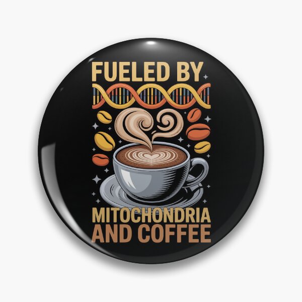 Item preview, Fueled by Mitochondria and Coffee designed and sold by jkrphoto.