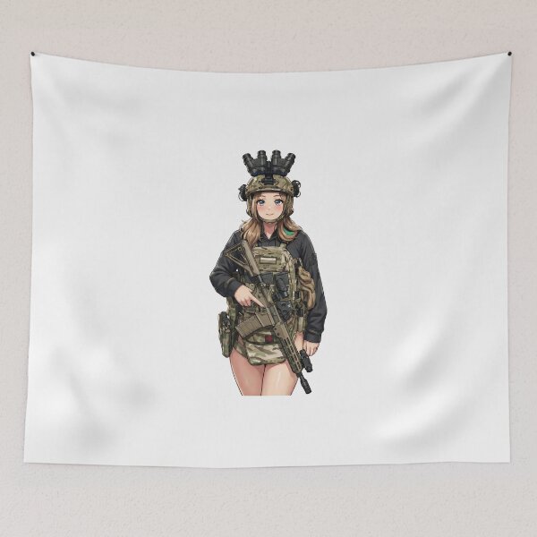 Item preview, Tactical NVG Girl - Night Operations Aesthetic designed and sold by RAWLIFEGRAPHIC.