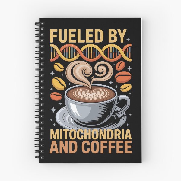 Item preview, Fueled by Mitochondria and Coffee designed and sold by jkrphoto.