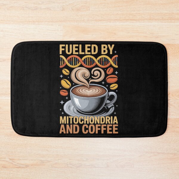 Item preview, Fueled by Mitochondria and Coffee designed and sold by jkrphoto.