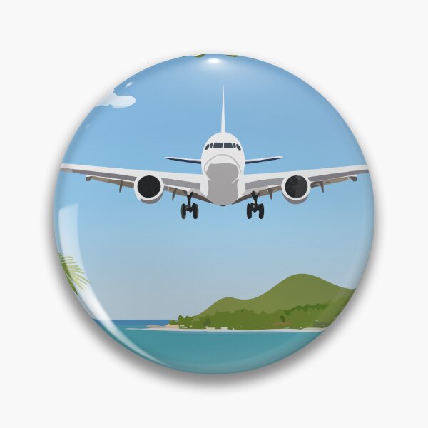 Item preview, Maho Beach plane landing designed and sold by Nicomaja.