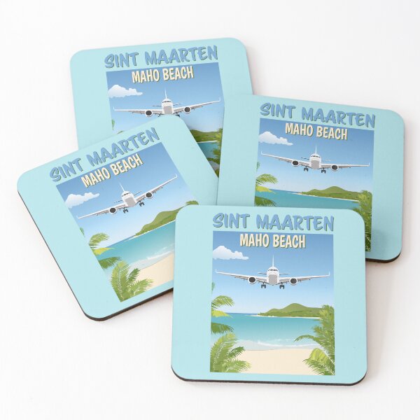 Item preview, Maho Beach plane landing designed and sold by Nicomaja.
