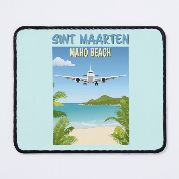 Item preview, Maho Beach plane landing designed and sold by Nicomaja.