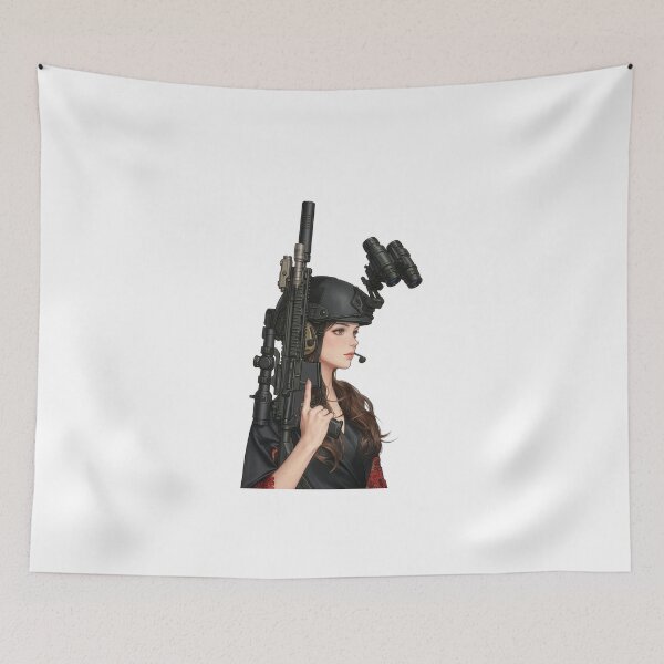 Item preview, Tactical NVG Girl - Night Operations Aesthetic designed and sold by RAWLIFEGRAPHIC.