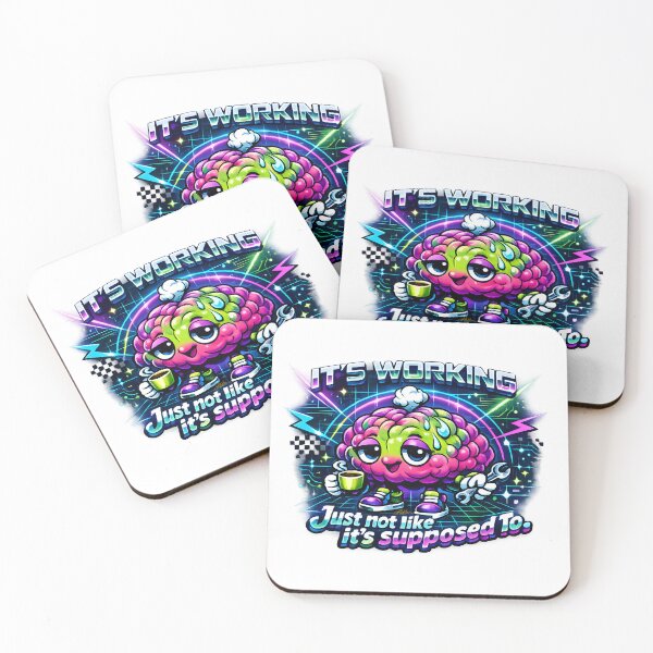 Item preview, 90s Brain It's Working. Just Not The Way It's Supposed To. designed and sold by Lee Hiller Designs.