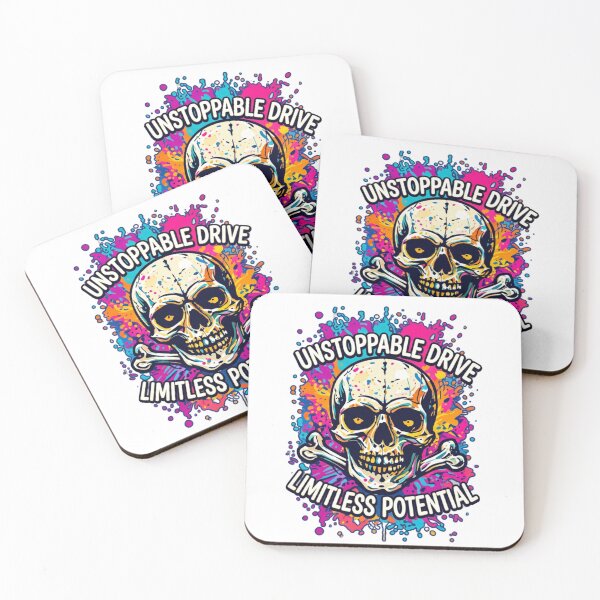 Item preview, ‏Unstoppable Drive Limitless Potential Skull Motivation Graphic T-Shirt designed and sold by eventdesign77.