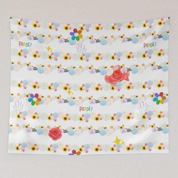 Item preview, Every Flower Is Different Pride designed and sold by LifeParody.
