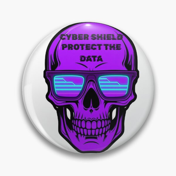 Item preview, Cyberpunk Hacker Skull Cyber Security Gift designed and sold by caffeinepixels.