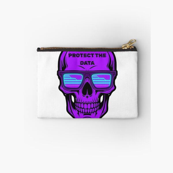 Item preview, Cyberpunk Hacker Skull Cyber Security Gift designed and sold by caffeinepixels.