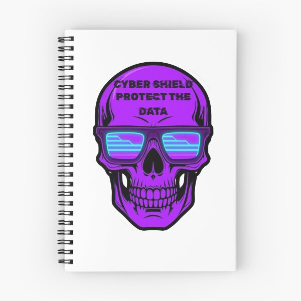 Artikelvorschau, Cyberpunk-Hacker-Schädel-Geschenk für Cybersicherheit entworfen und verkauft von caffeinepixels.