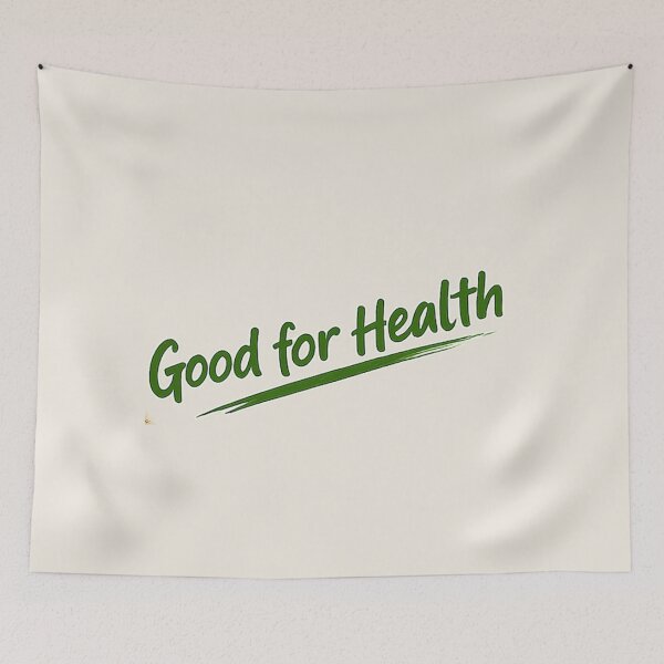 Item preview, Good for Health – Positive Wellness Quote Design designed and sold by annenambiro.