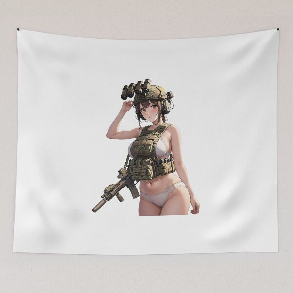 Item preview, Tactical NVG Girl - Night Operations Aesthetic designed and sold by RAWLIFEGRAPHIC.