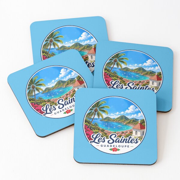 Item preview, Les Saintes, Guadeloupe Tropical Harbor designed and sold by Myra365Art.