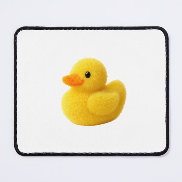 Item preview, Transparent Fluffy Yellow Duck Sticker | Kawaii Duckling Plush Style | Adorable Fuzzy Duck Cartoon Animal designed and sold by Pophands.