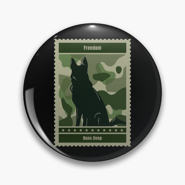 Item preview, Freedom Runs Deep Military Veteran designed and sold by PTMerchco.