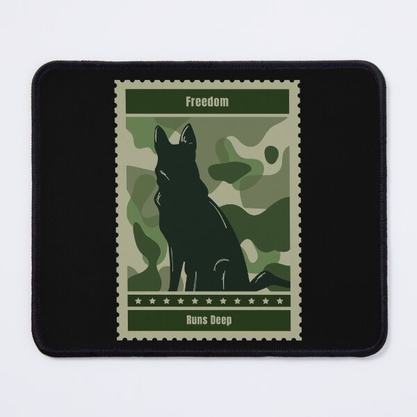 Item preview, Freedom Runs Deep Military Veteran designed and sold by PTMerchco.