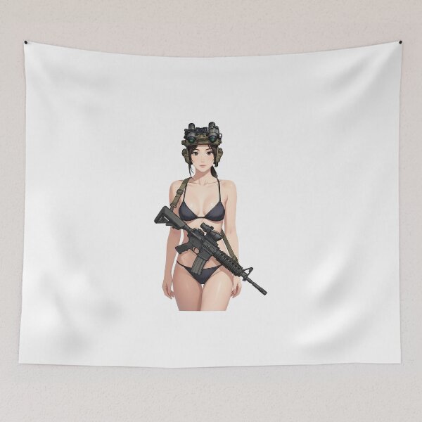 Item preview, Tactical NVG Girl - Night Operations Aesthetic designed and sold by RAWLIFEGRAPHIC.
