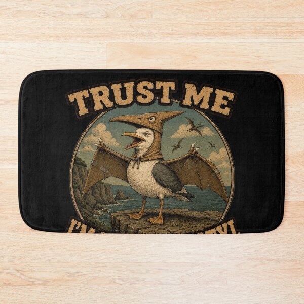 Item preview, Trust Me Im a Pterodactyl Funny Dino designed and sold by Retr0Tshirts.