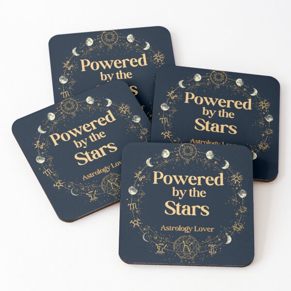 Item preview, Powered by the Stars — Astrology Gift designed and sold by RedRubyBubble.