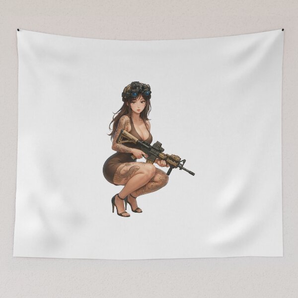 Item preview, Tactical NVG Girl - Night Operations Aesthetic designed and sold by RAWLIFEGRAPHIC.