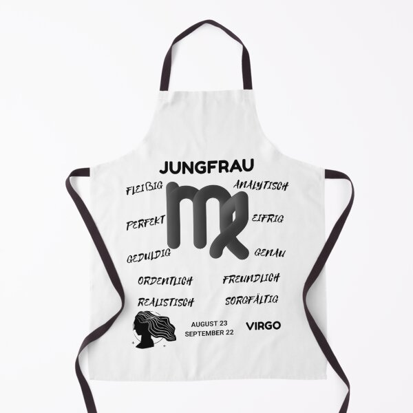 Item preview, Virgo Zodiac Sign Astrology Symbol Jungfrau Horoscope - DE (Light Version) designed and sold by ZODIARA.