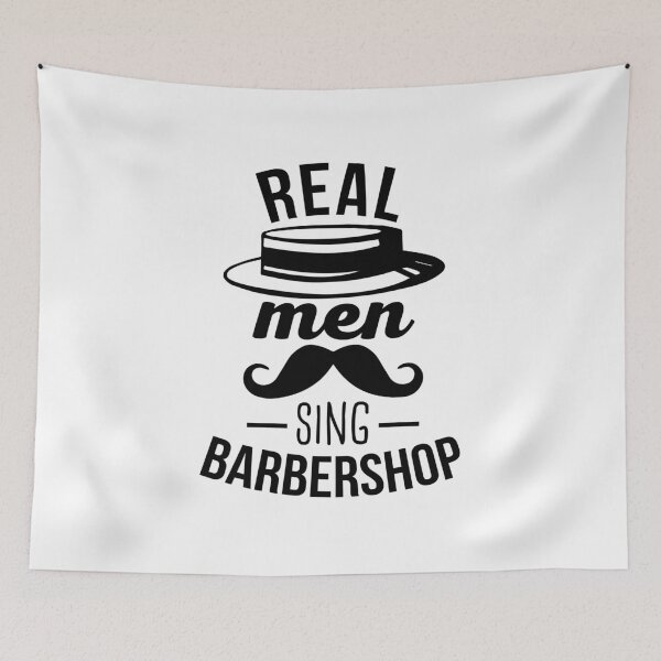 Item preview, Real Men Sing Barbershop  designed and sold by jaygo.