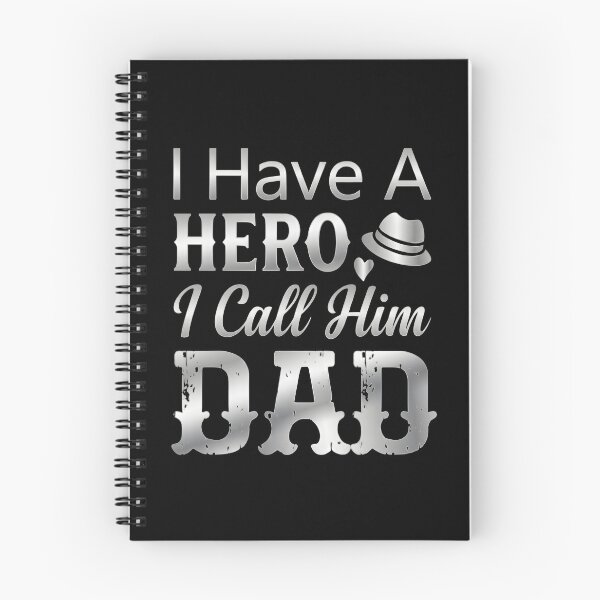 Item preview, I Have A Hero I Call Him Dad" Vintage Metallic Design – Perfect Father’s Day Gift & Hero Dad Appare designed and sold by SideKickCreates.