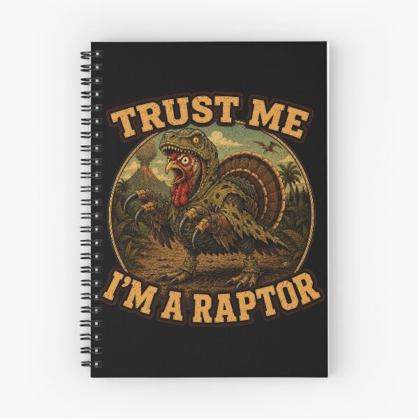 Item preview, Trust Me Im a Raptor Funny Dino designed and sold by Retr0Tshirts.