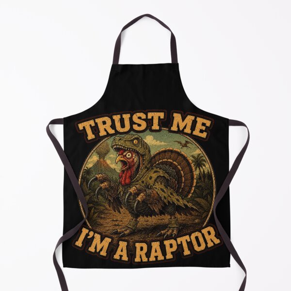 Item preview, Trust Me Im a Raptor Funny Dino designed and sold by Retr0Tshirts.