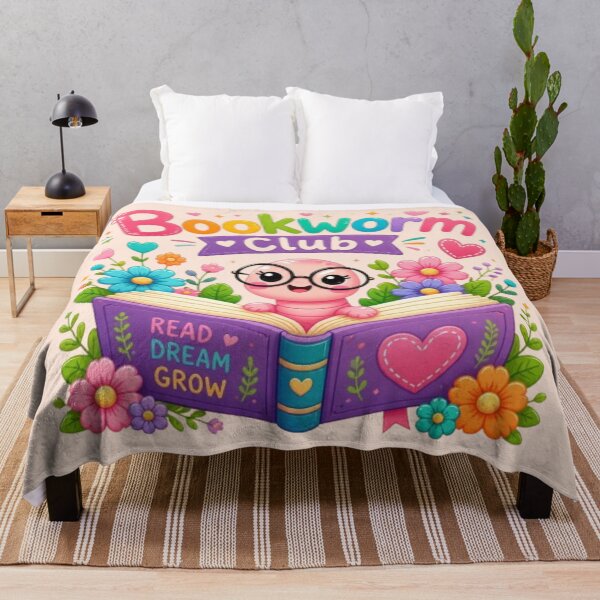 Item preview, Bookworm Club Kawaii Design designed and sold by Stylestickers55.