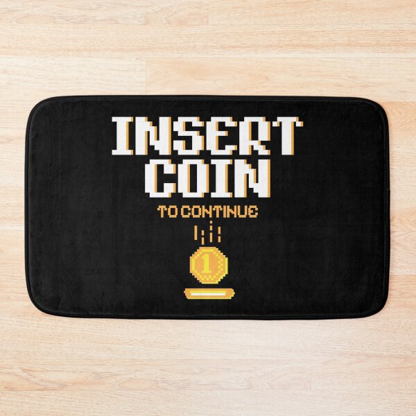 Item preview, Insert Coin To Continue. White designed and sold by BorysMano.