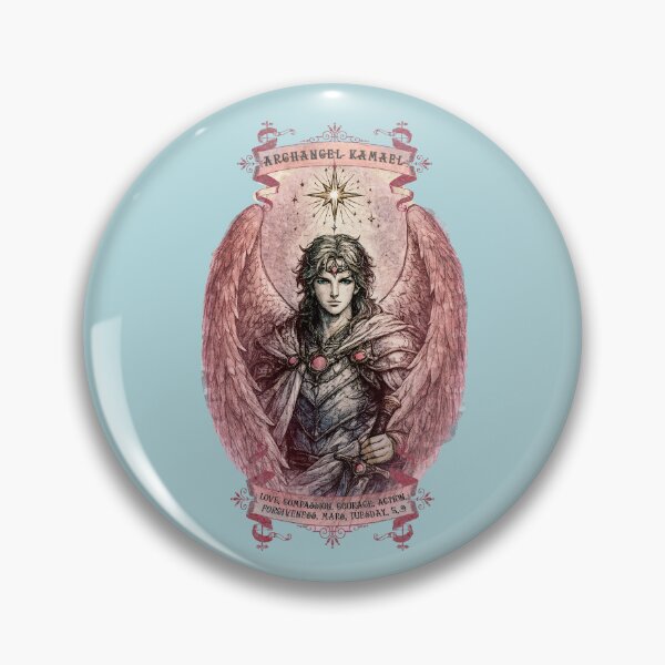 Item preview, Beautiful Archangel Kamael - Royal Baby Blue - Visualise Invisible designed and sold by VisualiseIt.