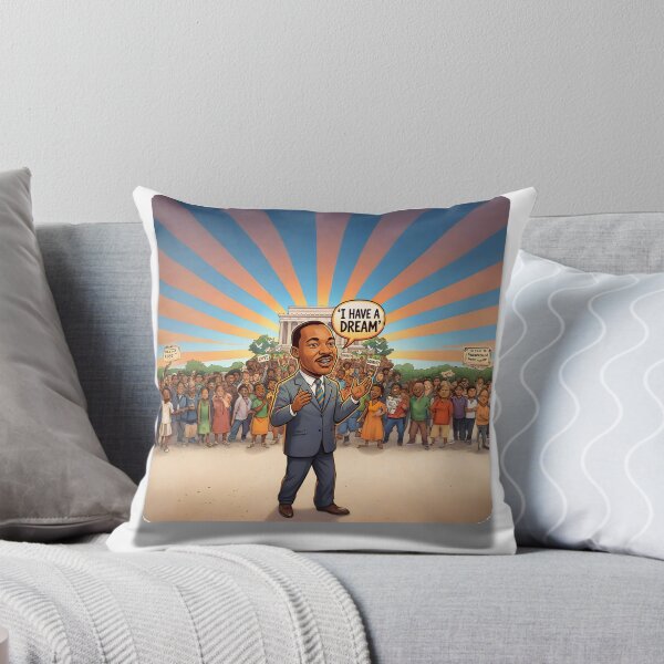 Item preview, Martin Luther King Jr I Have A Dream Cartoon Civil Rights Design designed and sold by yachstudio.