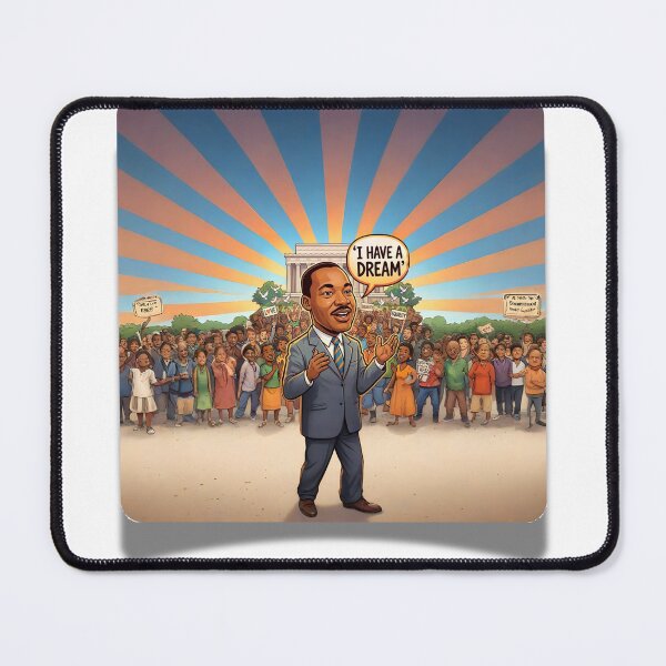 Item preview, Martin Luther King Jr I Have A Dream Cartoon Civil Rights Design designed and sold by yachstudio.