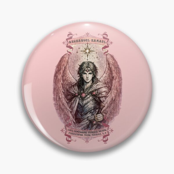 Item preview, Beautiful Archangel Kamael - Royal Baby Pink - Visualise Invisible designed and sold by VisualiseIt.