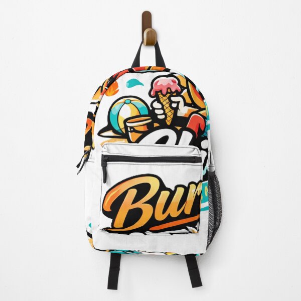 Item preview, Burnt & Chillin’ – Funny Summer Cartoon Beach Vibes designed and sold by AstraDrip Studio.