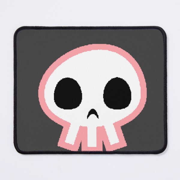 Item preview, Pink Skull Kawaii Skull Pastel Goth Cute designed and sold by AstronautMerch.