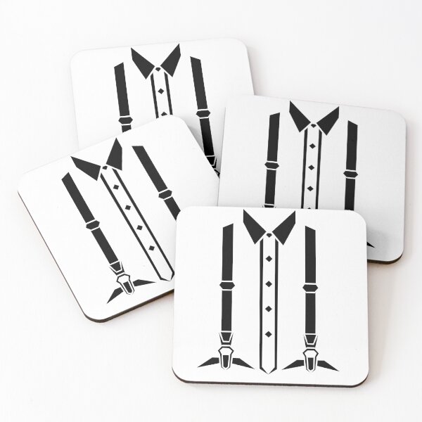 Item preview, Geometric Formal Shirt With Suspenders and Tie designed and sold by quibrak.