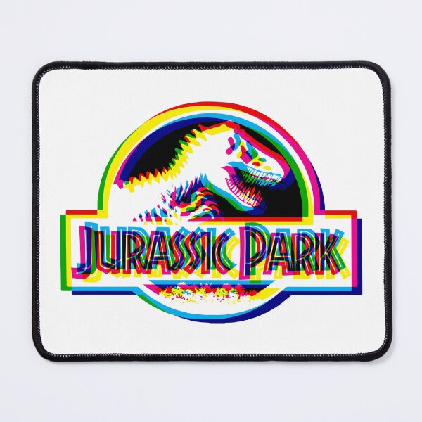 Item preview, Jurassic Park CMYK Negative designed and sold by animinimal.