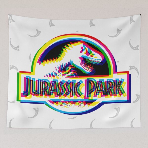 Item preview, Jurassic Park CMYK Negative designed and sold by animinimal.