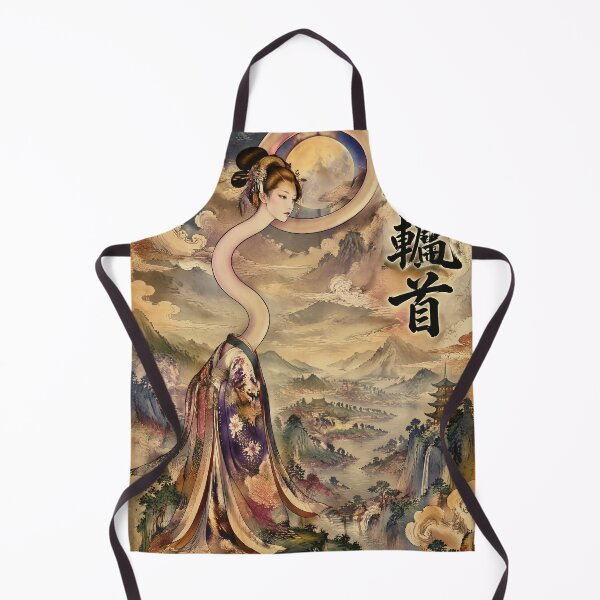 Item preview, Rokurokubi Japanese Folklore – Long Neck Yokai in Traditional Japanese Art Style designed and sold by kaxymax.