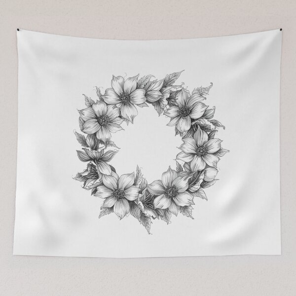 Item preview,  Florar wreath designed and sold by uunaa.