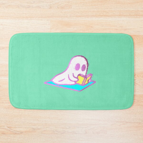 Item preview, Ghost Reader Kawaii Book Ghost Glitch Retro designed and sold by AstronautMerch.