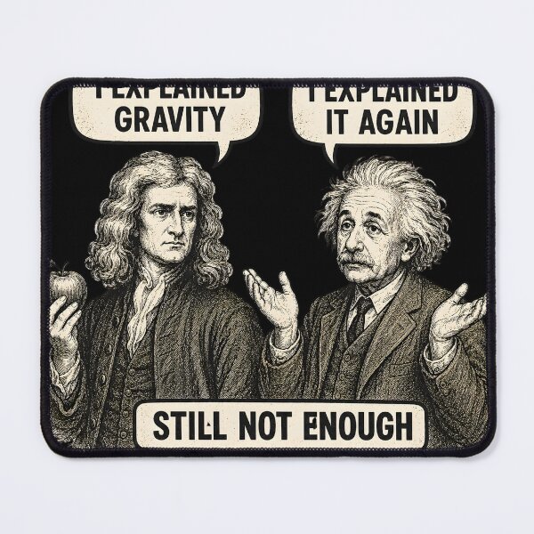 Item preview, I Explained Gravity I Explained It Again Funny Newton Einstein Shirt designed and sold by Ajdaprint.