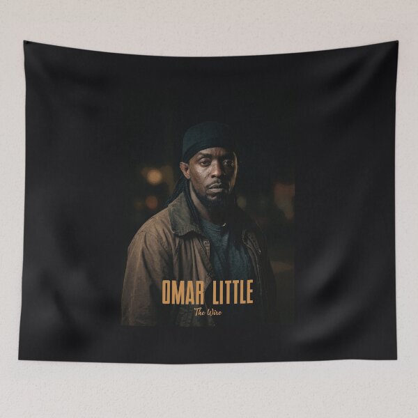 Item preview, Omar Little - The Wire Poster designed and sold by Enea Kelo.