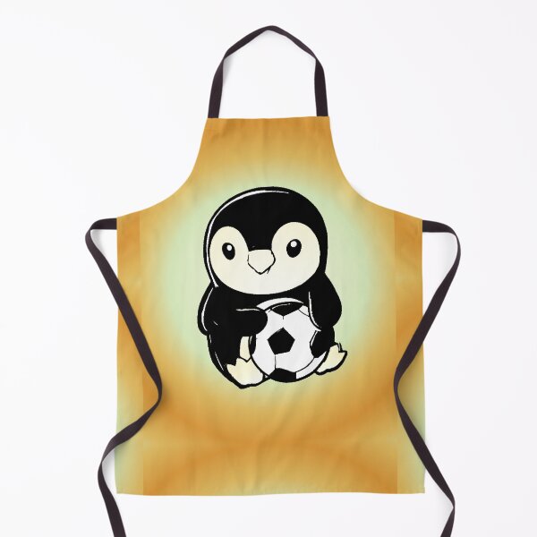 Item preview, Kawaii Penguin Soccer Chibi Ball designed and sold by AstronautMerch.