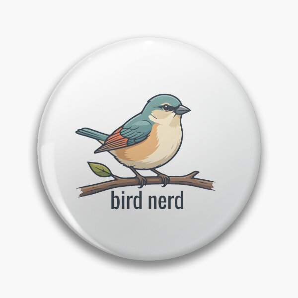 Item preview, Cute Bird Nerd Illustration Cartoon Graphic designed and sold by Smoking_Animals .