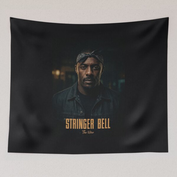 Item preview, Stringer Bell - The Wire Poster designed and sold by Enea Kelo.